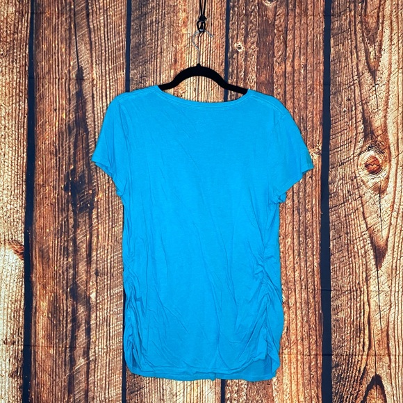 Isabel Maternity Ruched Tee - Picture 2 of 2